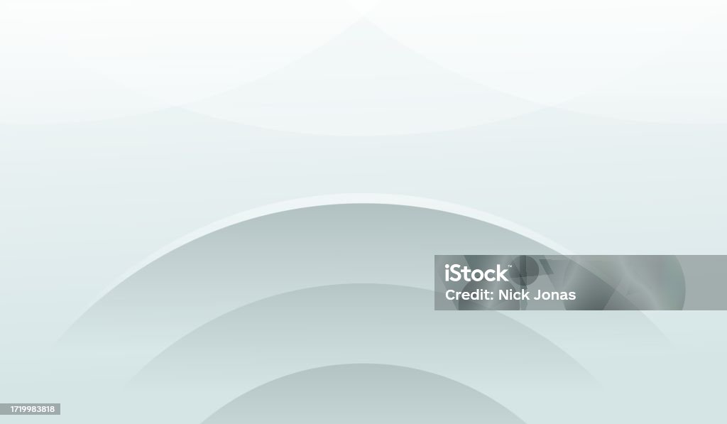 White Gradient Rounded Line White Background Gradient Modern Abstract Design Round Shape Stock ...