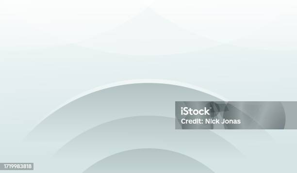 White Gradient Rounded Line White Background Gradient Modern Abstract Design Round Shape Stock ...
