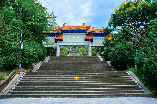 Tengwangge Park, Langzhong Ancient City, Sichuan, China