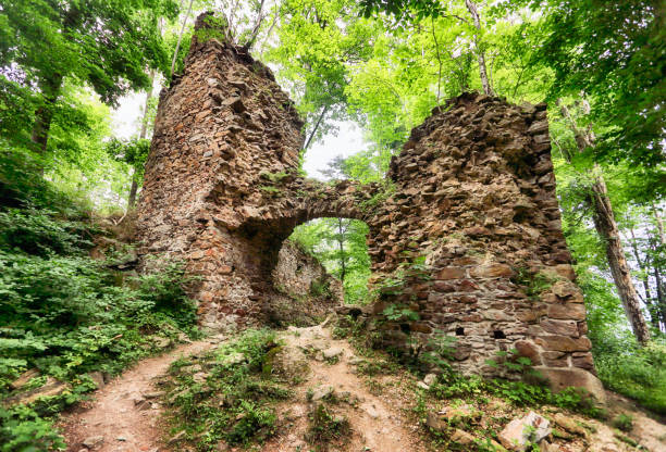 istock Ruin of castle Oheb, Czech Republic 1720120401