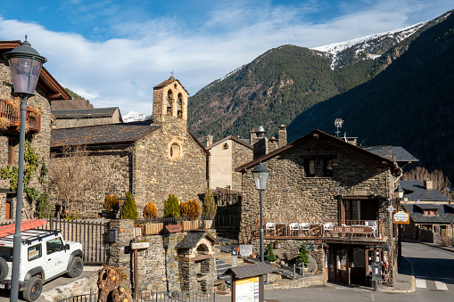 Llorts Andorra on December 20, 2022 Llorts the stone village   in the mountains.