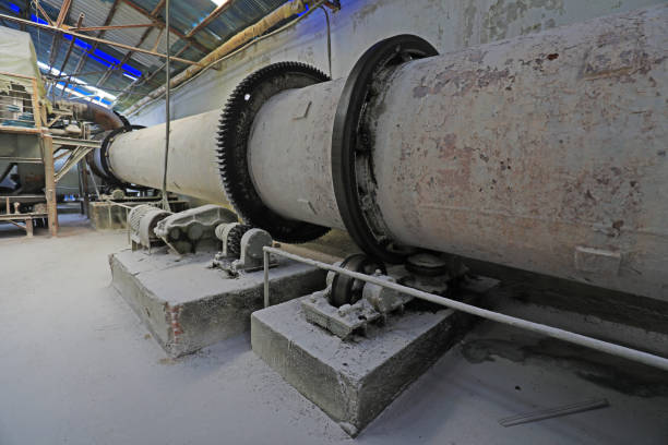 istock Compound fertilizer production line in a factory, China 1720187261