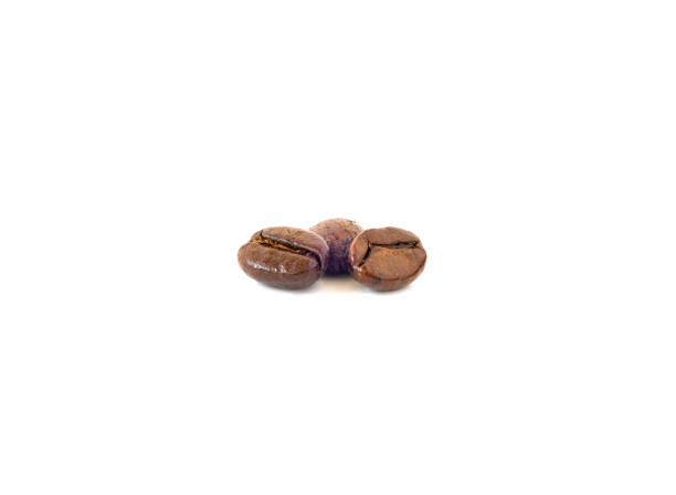 istock Coffee beans isolated on white background 1720225173