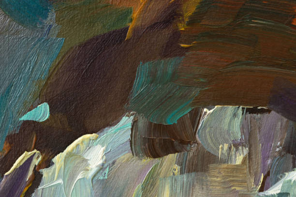 istock Abstract background autumn painting 1720229621