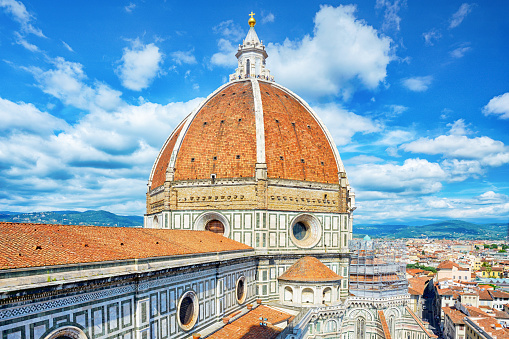 The Duomo (Santa Maria del Fiore) in Florence (Firenze), Tuscany, Italy