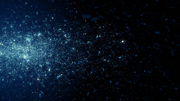 istock Particles Blue dust abstract light bokeh motion titles cinematic background 1720270013