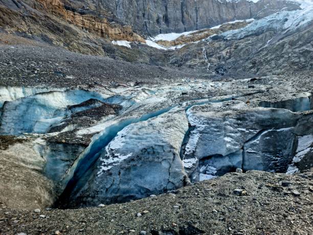 istock Glacier with huge crevasses 1720279410