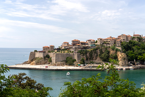 View over  Ulcinj city in Montenegro