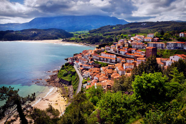 istock Nice village next to the Cantabrian Sea. 1720326453