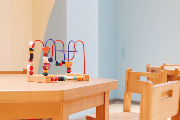 istock Children's toys on the table 1720336736
