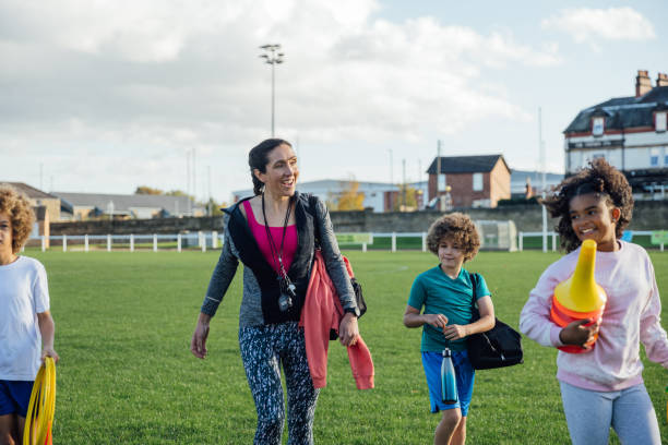istock Kids Sports Training with Coach 1720364120