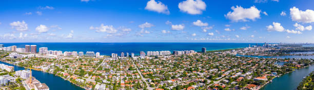 istock Aerial drone panorama Surfside Miami Beach FL circa 2023 1720389719