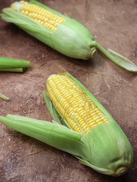 istock Jagung Manis or raw sweet corn (zea mays) 1720405825