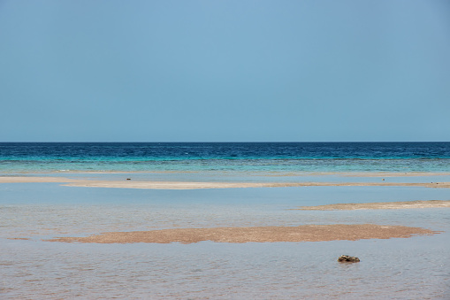 The view of Red sea in Saudi arabia