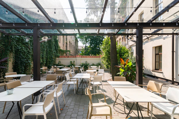 istock Outdoor seating area 1720438744