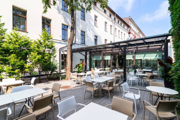 istock Outdoor seating area 1720438789