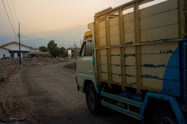 istock This truck passes through a toll road project 1720440733