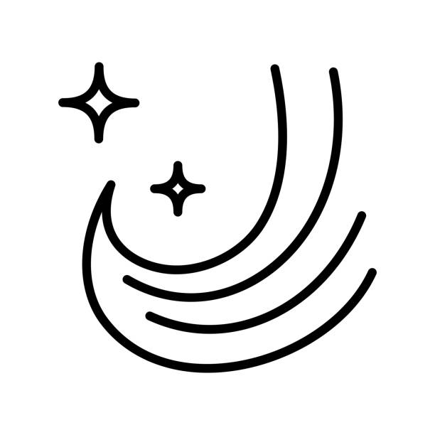 Hair Strand Shine Concept Line Icon. Hair Shiny with Keratin Effect Linear Pictogram. Glossy Hair Follicle Outline Icon. Hair Strand Shine Concept Line Icon. Hair Shiny with Keratin Effect Linear Pictogram. Glossy Hair Follicle Outline Icon. Isolated Vector Illustration. glamorous hair stock illustrations