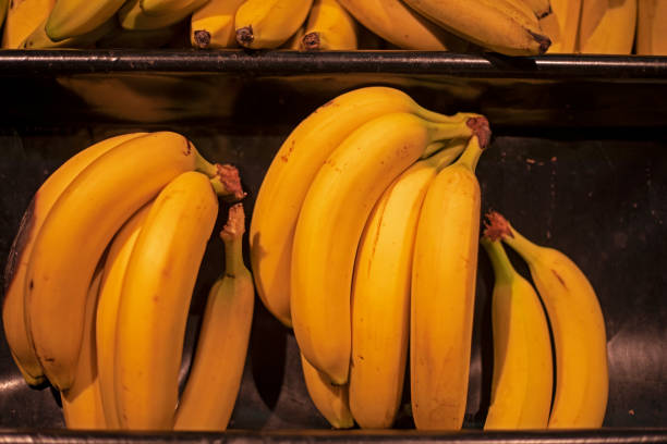A bunch of whole ripe Banana