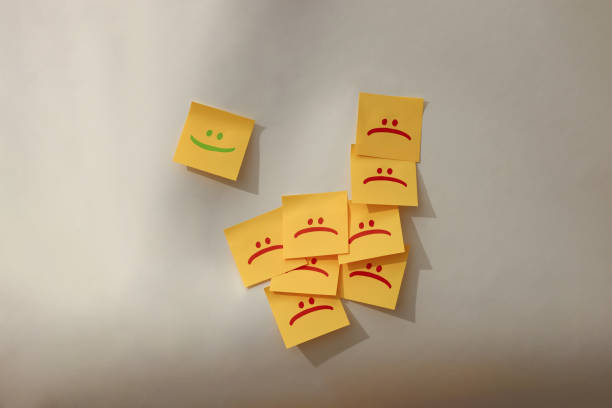 istock Standing Out From The Crowd With Smiling Hexagon 1720564019