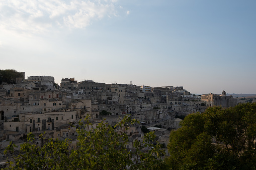 Church and Dentice di Frasso Castle in Carovigno, Apulia, Italy