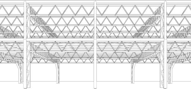 istock 3D illustration of building and construction 1720579534