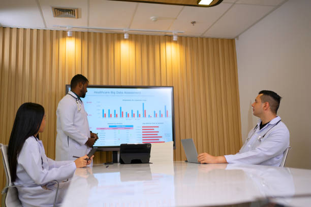 istock Doctors are meeting at meeting room. 1720635288