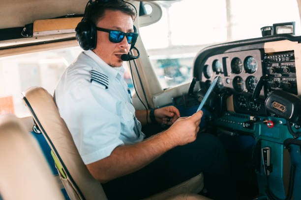 istock the pilot checks the plane before take off 1720668906