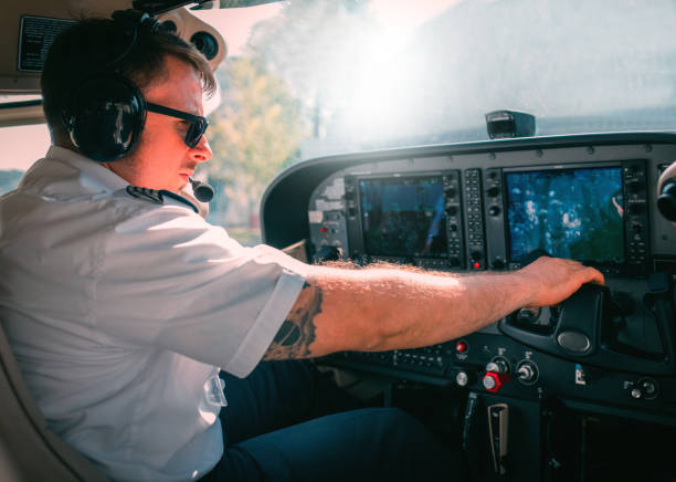 istock the pilot checks the plane before take off 1720669462