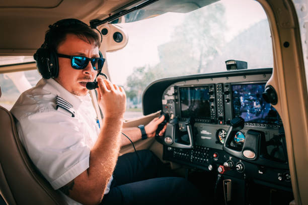 istock the pilot checks the plane before take off 1720669475