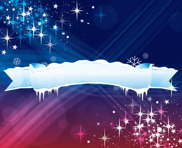 Vector illustration of Winter Banner