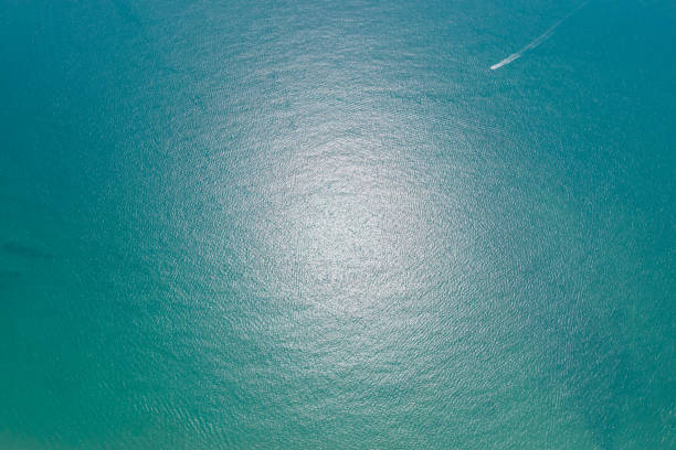Aerial view of sea surface