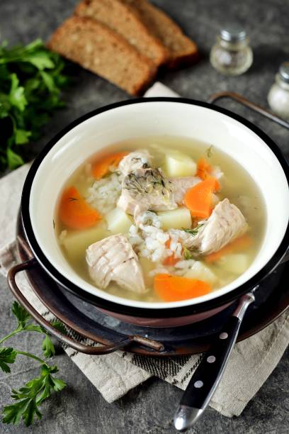 istock River carp soup with rice, carrots and potatoes 1720766104