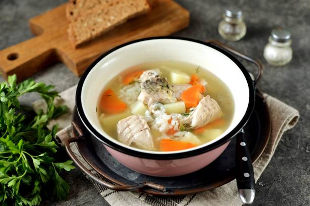 istock River carp soup with rice, carrots and potatoes 1720766122