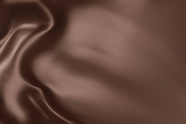 istock Close-up texture of Chocolate color silk. Dark brown fabric smooth texture surface background. Smooth elegant brown silk in Sepia toned. Texture, pattern, template. 3D vector illustration. 1720795473
