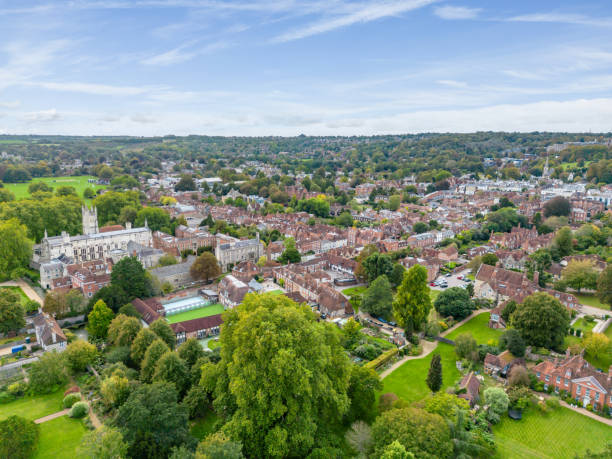 istock Wider view of central Winchester 1720795482