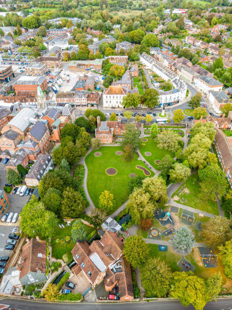 istock Winchester Abbey Gardens 1720801138