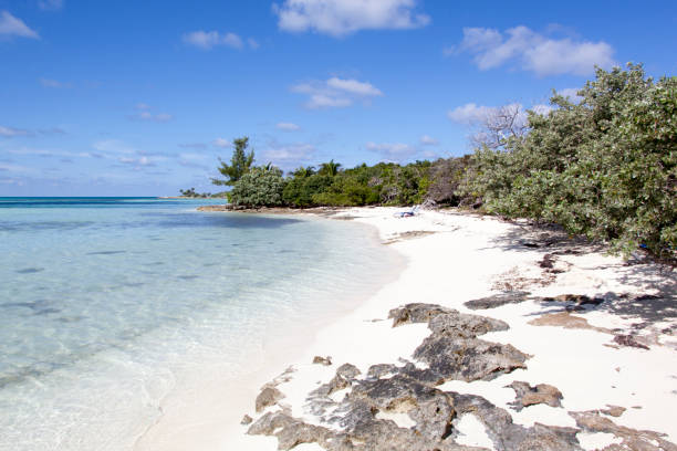 istock Little Stirrup Cay Narrow Beach 1720821167