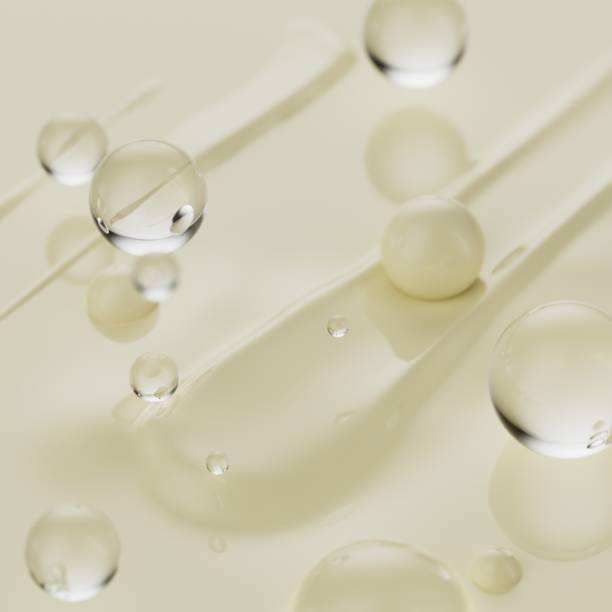 istock Texture Cream Lotion Serum Product podium stage for mockup presentation, background 1720864963