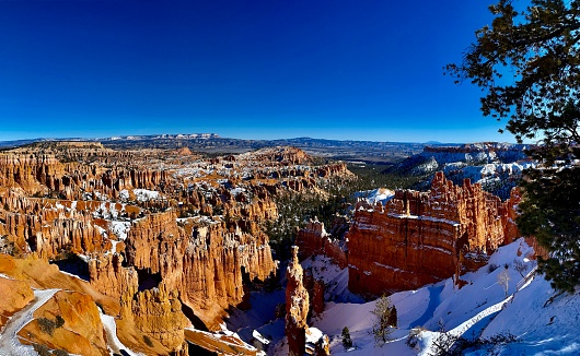 Pictures of Utah natural beauty in Winter