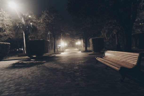istock City park at night in fog 1720950189