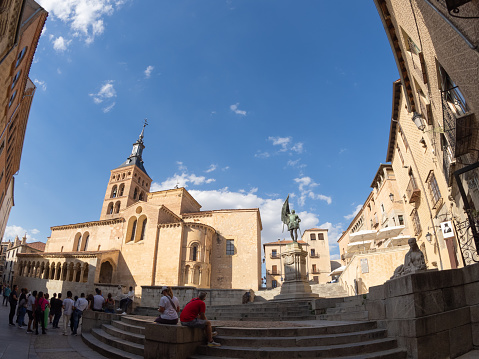 Plaza and Church of San Martín, Segovia