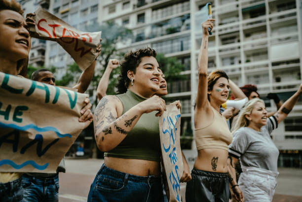 istock People during a protest at city street 1721094925
