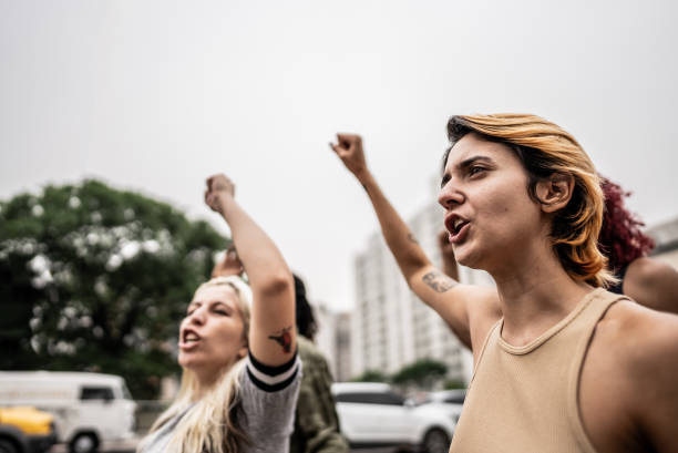 istock People protesting in the street 1721103793
