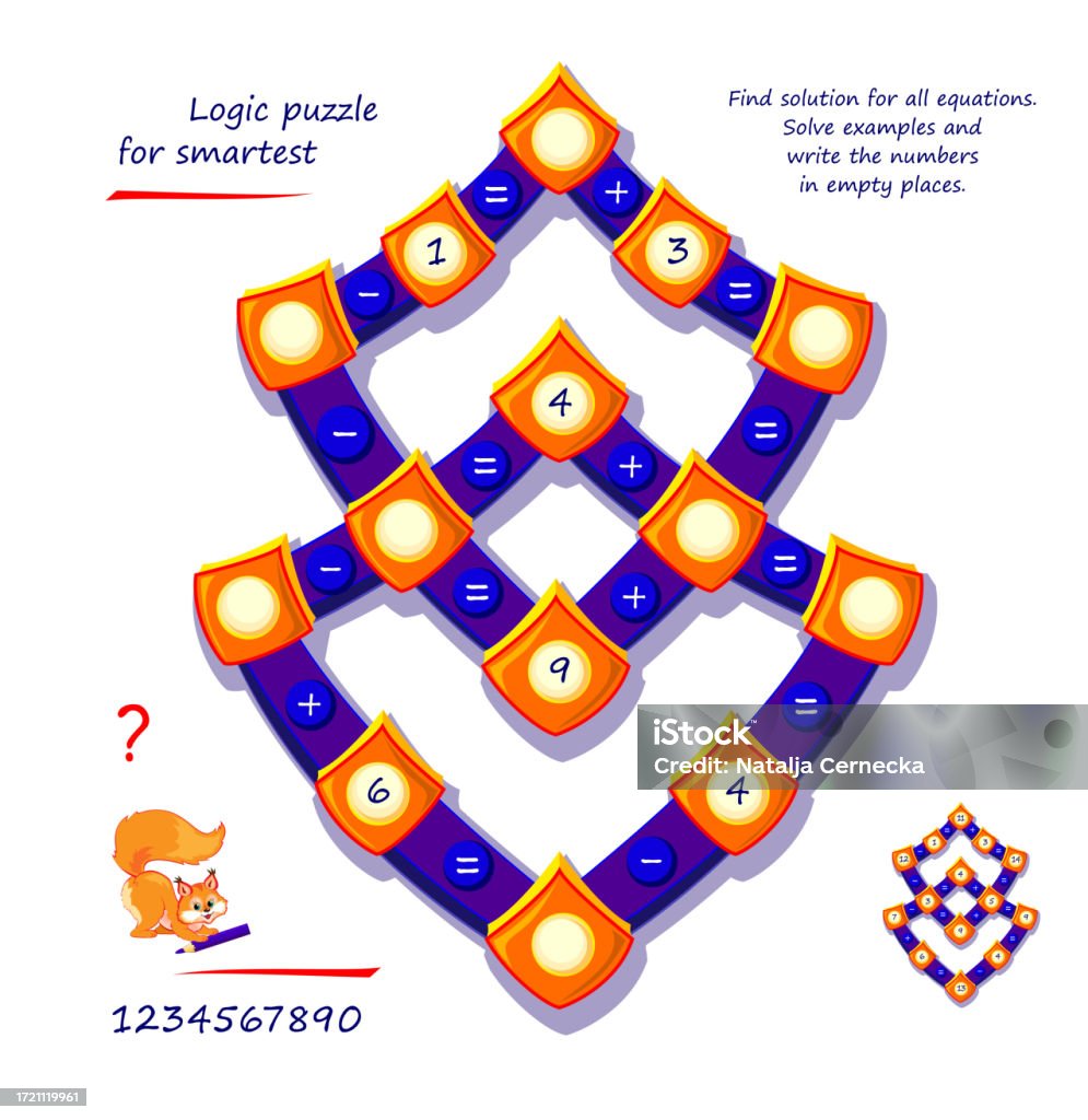 Computation Math Puzzle Mathematical Logic Puzzle Game For Smartest Find Solution For All ...