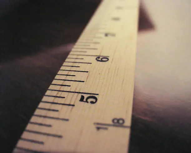 wooden ruler. reminds me of third grade...aahhh those were the days...