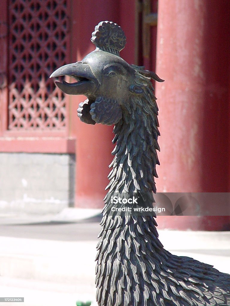 Estatua de phoenix - Foto de stock de Estructura de edificio libre de derechos