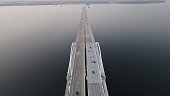 Gulf Breeze Bridge Pensacola Florida October 2 Night Shots 2023 | DJI Mavic Air 2