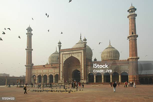 Nova Mesquita Dehli - Fotografias de stock e mais imagens de Arenito - Arenito, Conceito, Espiritualidade