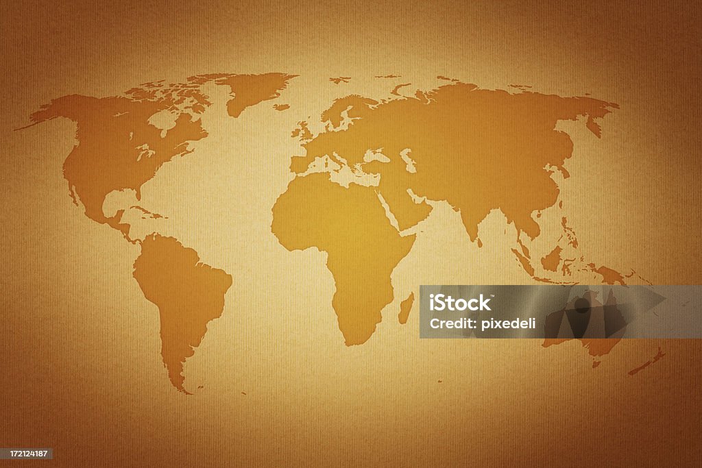 Mundo mapa XXL - Foto de stock de Arte libre de derechos